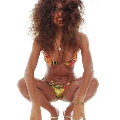 Jaded London Beach & Swimwear Tutti-Fruiti Micro Bikini Bottoms