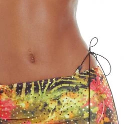 Jaded London Tutti-Fruiti Mini Skirt Beach & Swimwear