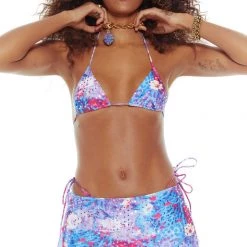 Jaded London Bubble Gum Micro Bikini Top