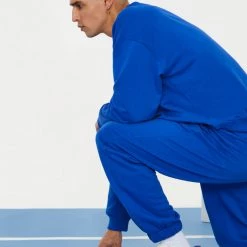 Jaded Man NTRLS Cobalt Blue Cuffed Joggers Co-ords