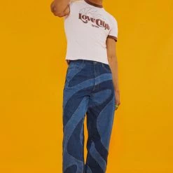 Jaded Man Pink Love Club Ringer T Shirt Tees 13 Jaded Man Pink Love Club Ringer T Shirt Tees