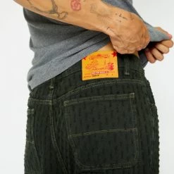 Jaded Man Green Distressed Skate Jeans 7 Jaded Man Green Distressed Skate Jeans