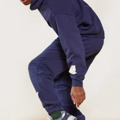 Jaded Man Co-ords NTRLS Navy Cuffed Joggers