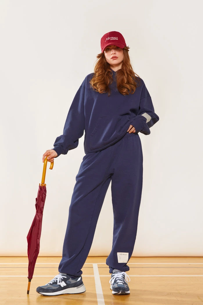 Jaded London Co-ords NTRLS Navy Cuffed Joggers 7 Jaded London Co-ords NTRLS Navy Cuffed Joggers