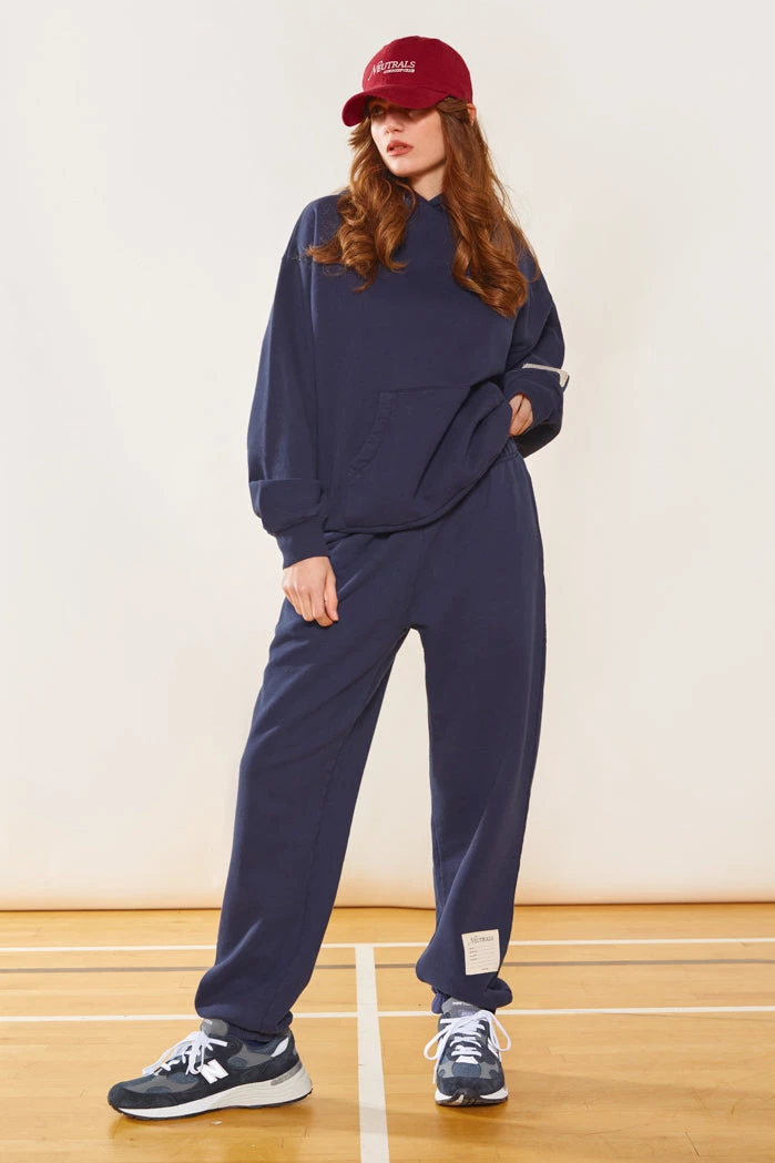 Jaded London Co-ords NTRLS Navy Cuffed Joggers 6 Jaded London Co-ords NTRLS Navy Cuffed Joggers