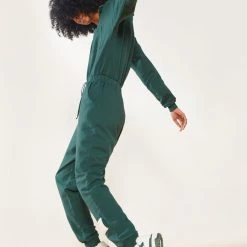 Jaded London Catsuits & Playsuits NTRLS Green Sweat Jumpsuit
