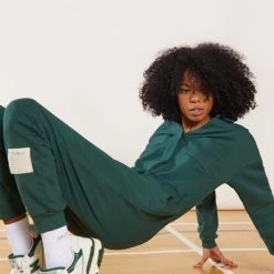 Jaded London Catsuits & Playsuits NTRLS Green Sweat Jumpsuit