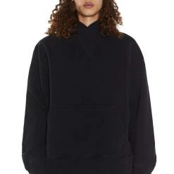 Jaded Man NTRLS Dust Black Oversized Hoodie