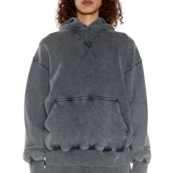 Jaded Man Co-ords NTRLS Chrome Grey Oversized Hoodie