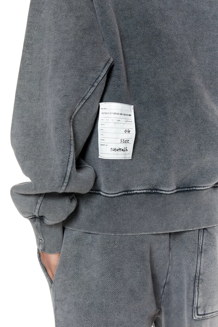 Jaded Man Co-ords NTRLS Chrome Grey Oversized Hoodie 6 Jaded Man Co-ords NTRLS Chrome Grey Oversized Hoodie