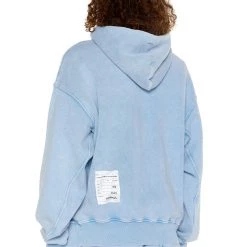 Jaded Man NTRLS Powder Blue Oversized Hoodie Co-ords