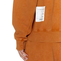 Jaded London NTRLS Rust Orange Oversized Hoodie