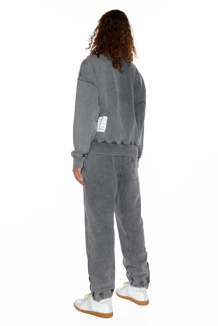 Jaded Man NTRLS Chrome Grey Crew Neck Sweatshirt Co-ords 4 Jaded Man NTRLS Chrome Grey Crew Neck Sweatshirt Co-ords