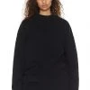 Jaded London NTRLS Dust Black Crew Neck Sweatshirt Co-ords