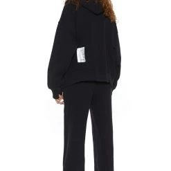 Jaded London NTRLS Dust Black Crew Neck Sweatshirt Co-ords