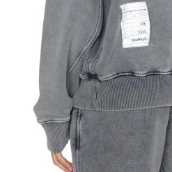 Jaded London Co-ords NTRLS Chrome Grey Crew Neck Sweatshirt