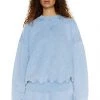 Jaded London NTRLS Powder Blue Crew Neck Sweatshirt