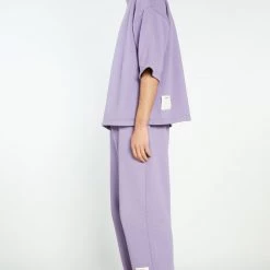 Jaded Man NTRLS Washed Purple Oversized Short Sleeve Sweatshirt Co-ords 7 Jaded Man NTRLS Washed Purple Oversized Short Sleeve Sweatshirt Co-ords