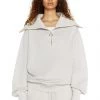 Jaded London NTRLS Stone Quarter Zip Sweatshirt Co-ords