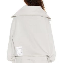 Jaded London NTRLS Stone Quarter Zip Sweatshirt Co-ords