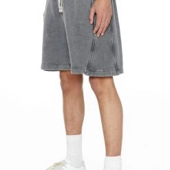 Jaded Man NTRLS Chrome Grey Relaxed Shorts