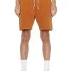 Jaded Man NTRLS Rust Orange Relaxed Shorts
