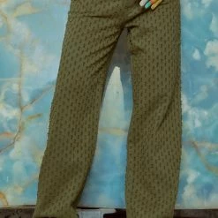 Jaded London Khaki Distressed Boyfriend Jeans 6 Jaded London Khaki Distressed Boyfriend Jeans