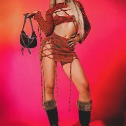 Jaded London The Sydney Knit Skirt