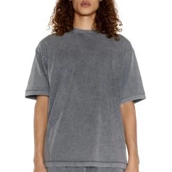 Jaded Man Tees NTRLS Chrome Grey Oversized T-shirt