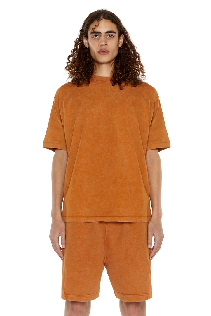 Jaded Man NTRLS Rust Orange Oversized T-shirt Tees 1 Jaded Man NTRLS Rust Orange Oversized T-shirt Tees