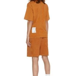 Jaded Man NTRLS Rust Orange Oversized T-shirt Tees 10 Jaded Man NTRLS Rust Orange Oversized T-shirt Tees