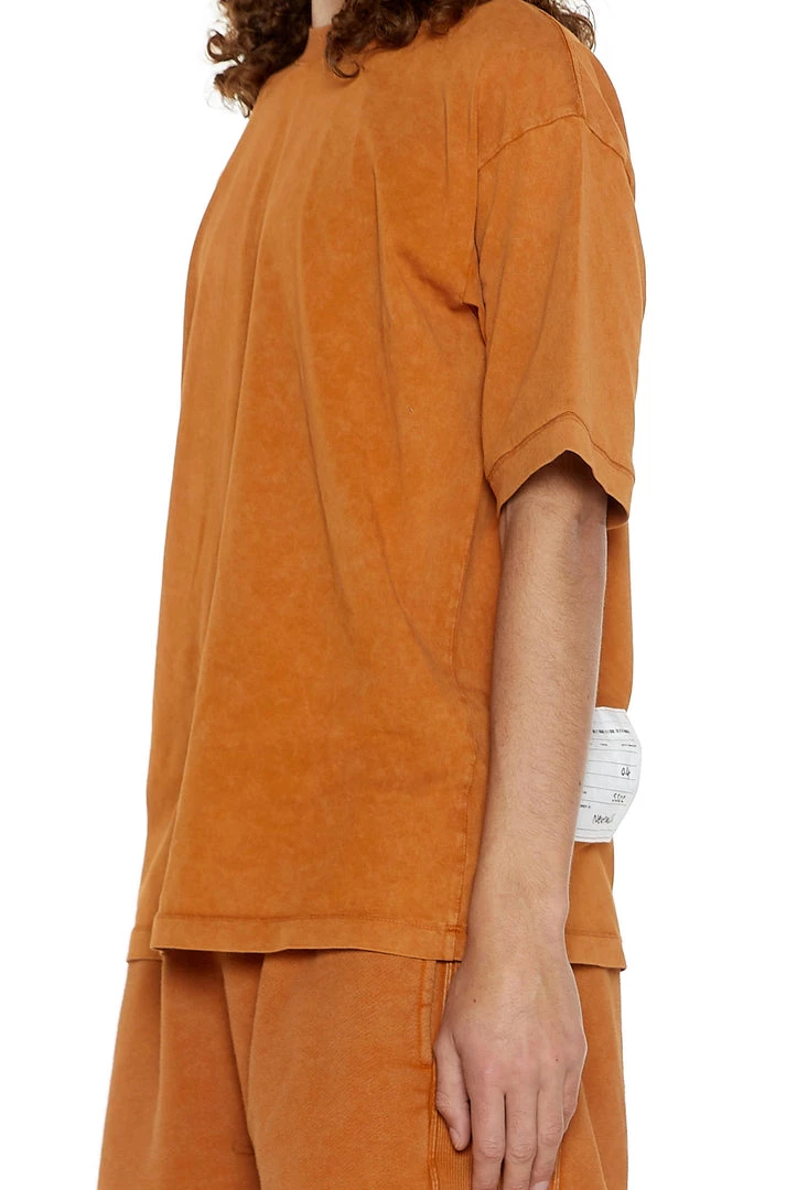 Jaded Man NTRLS Rust Orange Oversized T-shirt Tees 6 Jaded Man NTRLS Rust Orange Oversized T-shirt Tees