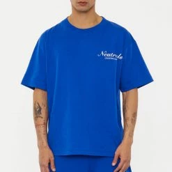 Jaded Man Tees NTRLS Cobalt Blue T-Shirt