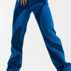 Jaded London Curly Swirly Slouchy Boyfriend Fit Jeans