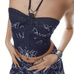 Jaded London Lucia Corset Top Tops