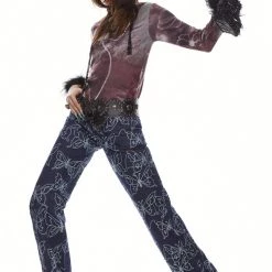 Jaded London Ocelli Feather Cuff Knit