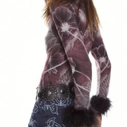 Jaded London Ocelli Feather Cuff Knit