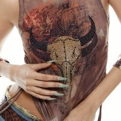 Jaded London Rebirth Studded Tank Top