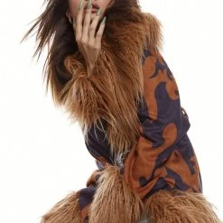 Jaded London Monarch Faux Fur Coat Coats & Jackets