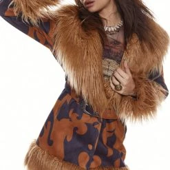 Jaded London Monarch Faux Fur Coat Coats & Jackets