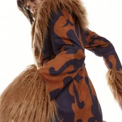 Jaded London Monarch Faux Fur Coat Coats & Jackets