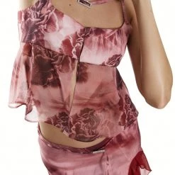 Jaded London Vintage Rose Cami Top