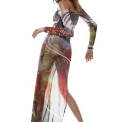 Jaded London Monsoon Maxi Dress