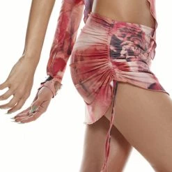 Jaded London Rosa Asymmetric Skirt