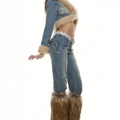 Jaded London Faux Fur Booties 9 Jaded London Faux Fur Booties