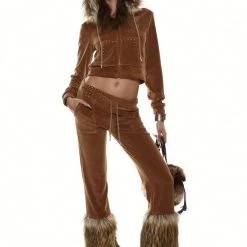 Jaded London Tia Studded Cropped Hoodie Co-ords