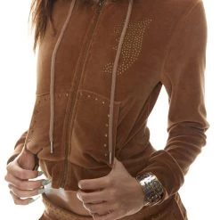 Jaded London Tia Studded Cropped Hoodie Co-ords