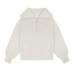Jaded London NTRLS Stone Quarter Zip Sweatshirt Co-ords