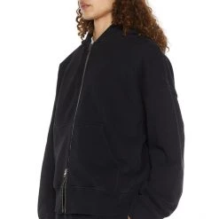 Jaded Man Co-ords NTRLS Dust Black Oversized Zip Through Hoodie