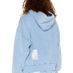 Jaded Man NTRLS Powder Blue Oversized Zip Through Hoodie Co-ords 9 Jaded Man NTRLS Powder Blue Oversized Zip Through Hoodie Co-ords